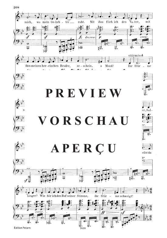 Product gallery: Page 3 of 6 Kolma's Klage D.217, , Low Voice and Piano