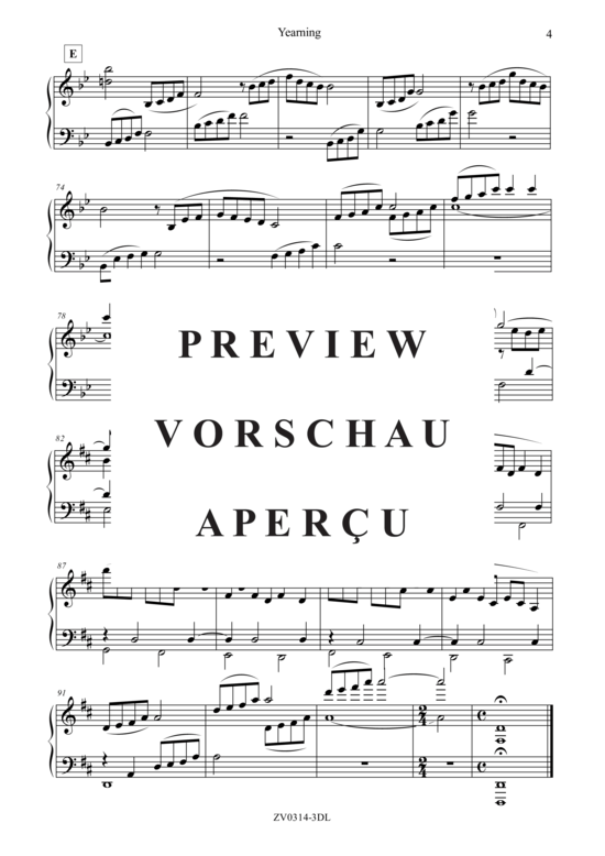 gallery: Yearning , , (Klavier Solo)
