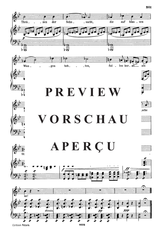 Product gallery: Page 3 of 3 Stimme der Liebe D.412, , Medium Voice and Piano