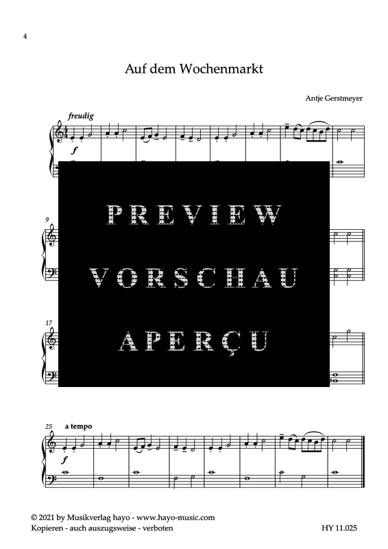 gallery: Die Frau mit dem Klavier - 15 leichte Klavierst�cke, , (Klavier Solo)
