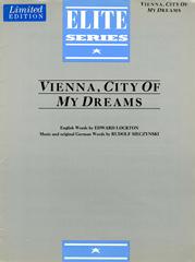 cover: Vienna, City Of My Dreams, Rudolf Sieczynski