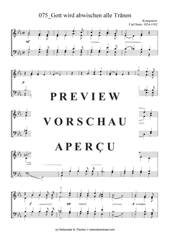Product gallery: Page 2 of 3 Gott wird abwischen alle Tränen , , Posaunenchor / German Brass Choir