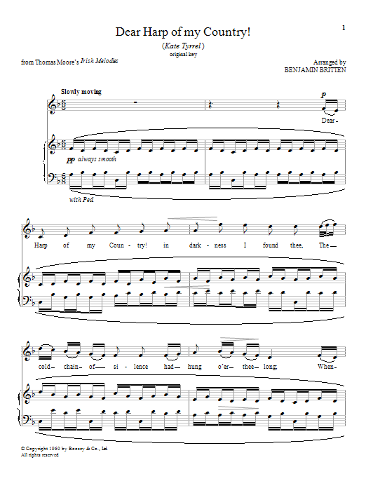 Produktbild zu: Dear Harp of my Country!
