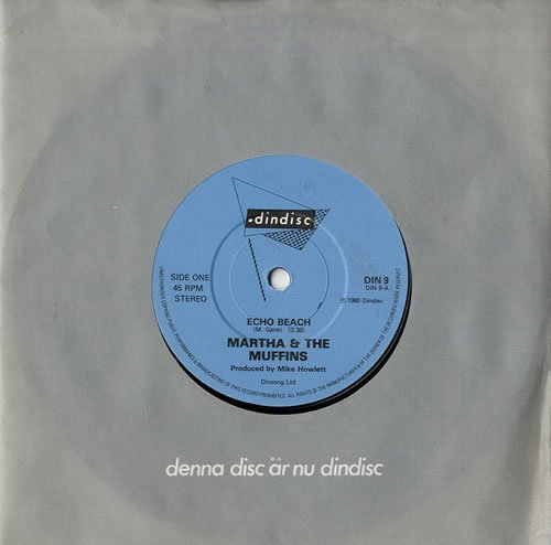 cover: Echo Beach, Martha & The Muffins, Gitarre