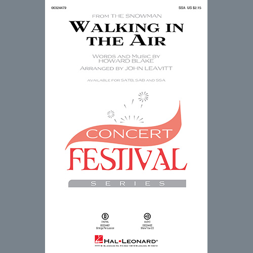 Produktbild zu: Walking In The Air (from The Snowman) (arr. John Leavitt)