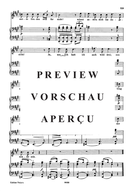 gallery: Die Nebensonnen D.911-23 (Winterreise) , ,  (Gesang hoch + Klavier)