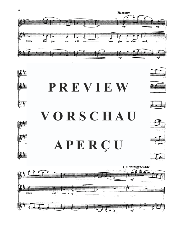 Product gallery: Page 7 of 11 Hear My Prayer, Oh Lord, , Trio Flute, Soprano and Horn