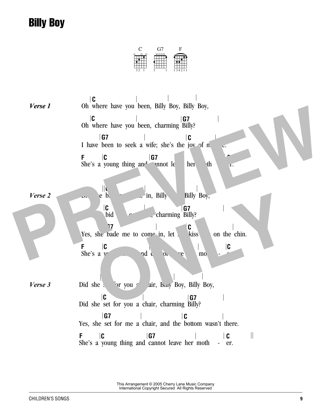 Produktgalerie: Seite 1 von 1 Billy Boy, Traditional, Gitarre