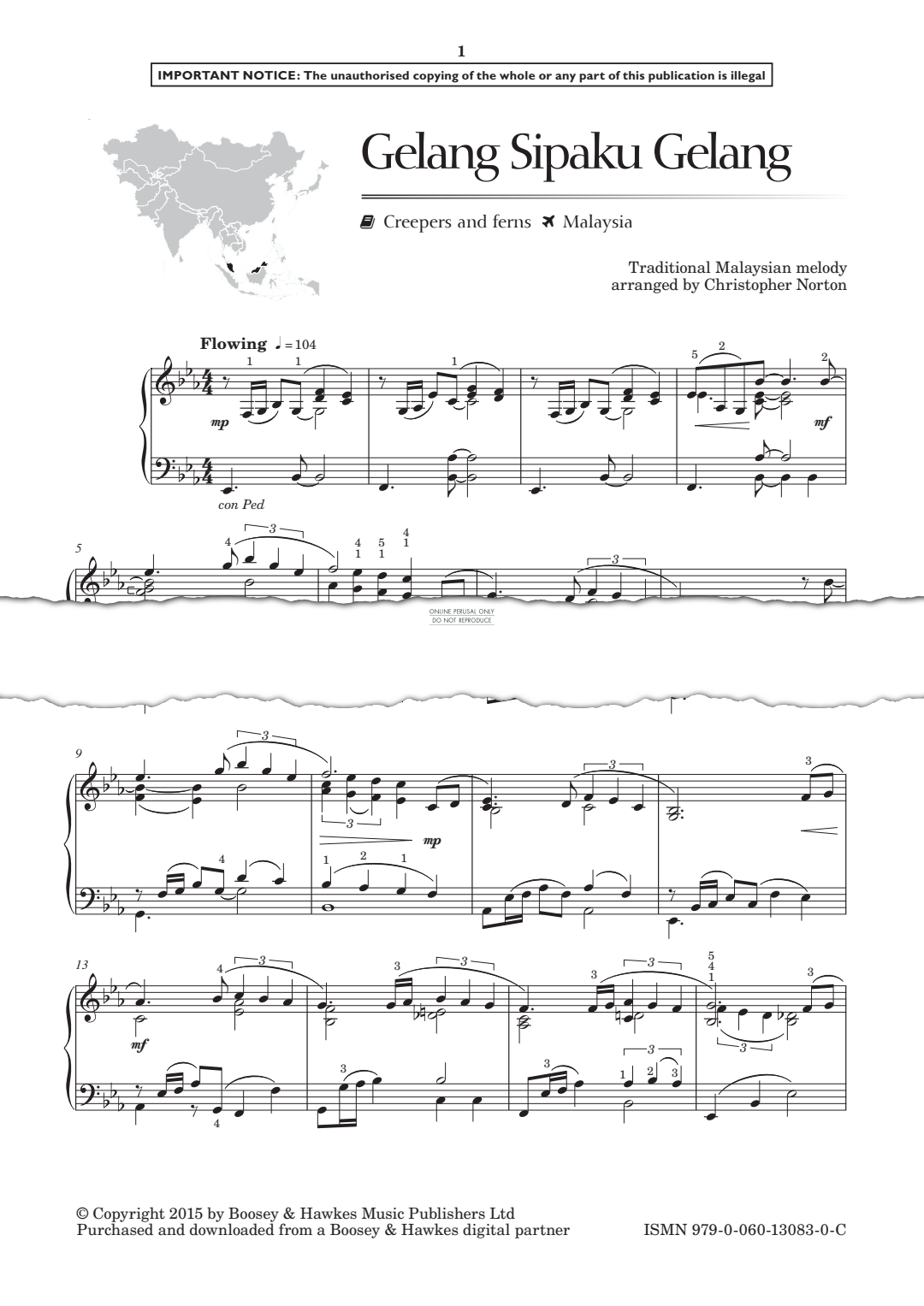 Produktgalerie: Seite 1 von 1 Gelang Sipaku Gelang, Traditional, Klavier