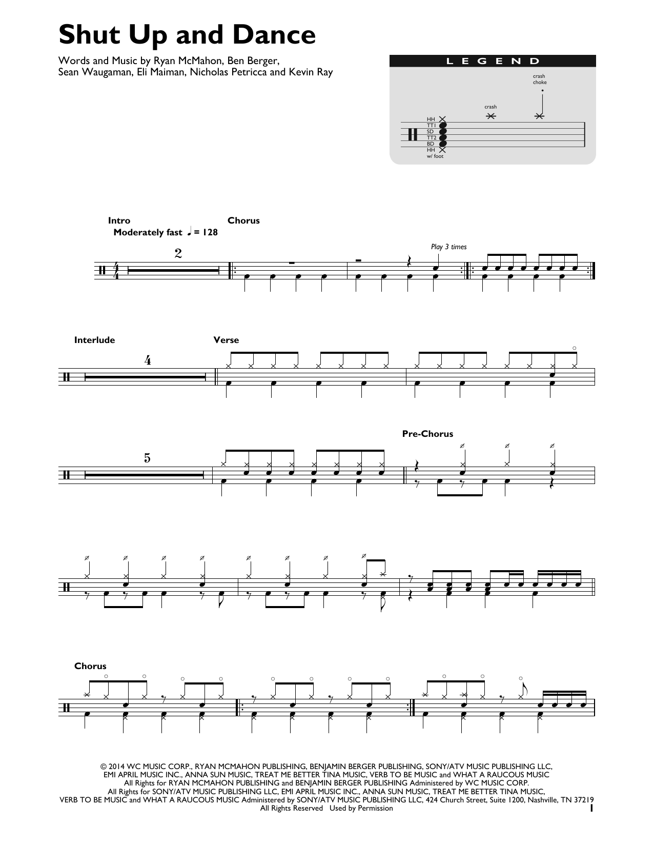 Product gallery: Page 1 of 1 Shut Up And Dance, Walk The Moon