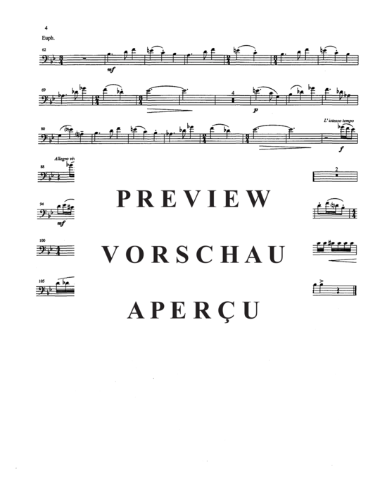 Product gallery: Page 21 of 21 Three Studies , , (euphonium + piano)