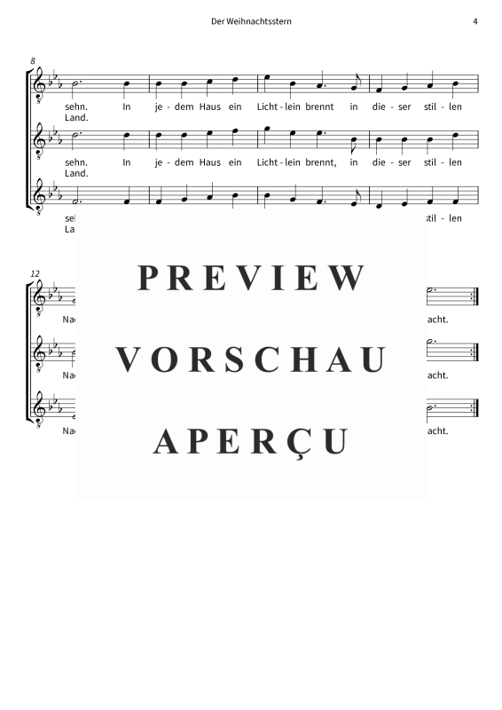 Produktgalerie: Seite 6 von 6 Der Weihnachtsstern, , Trio für 3 Tenöre