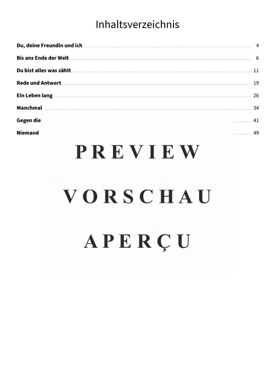Produktgalerie: Seite 5 von 11 Manchmal - Roland Kaiser - Die großen Hits für Gesang und Klavier, Roland Kaiser, Gesang und Akkorde - Leadsheet