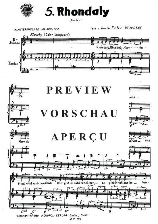 Produktgalerie: Seite 4 von 4 Rhondaly, Robic, Ivo, Klavier und Stimme in B