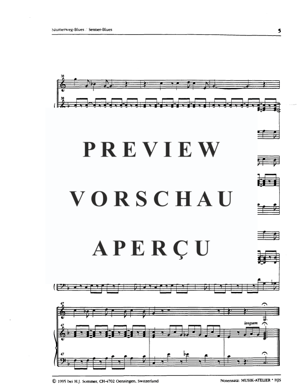 Product gallery: Page 7 of 7 Säumerweg Blues, Op. 181, , Alphorn In F and Piano