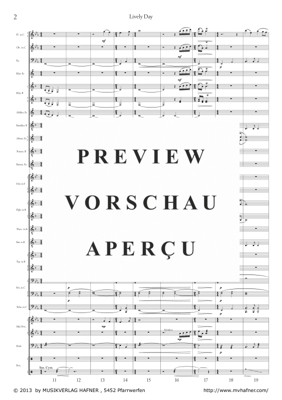 Product gallery: Page 7 of 11 Lively Day, , (large wind orchestra)