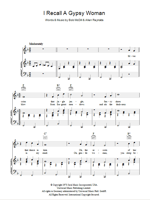 Produktbild zu: I Recall A Gypsy Woman