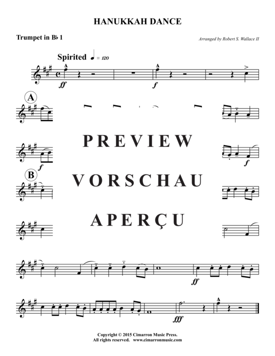 Produktgalerie: Seite 3 von 7 Hanukkah Dance , , (Blechbläser-Quintett)