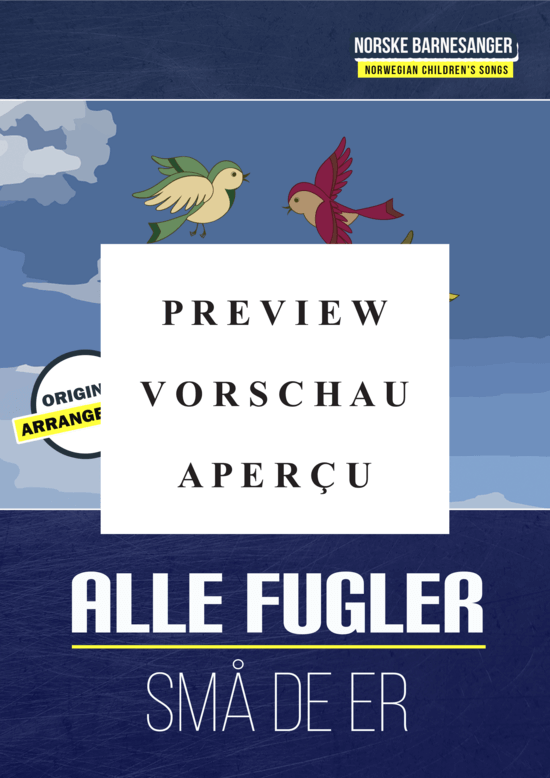 Produktgalerie: Seite 2 von 6 Alle Fugler Små De Er, , (Gesang + Klavier, Gitarre)