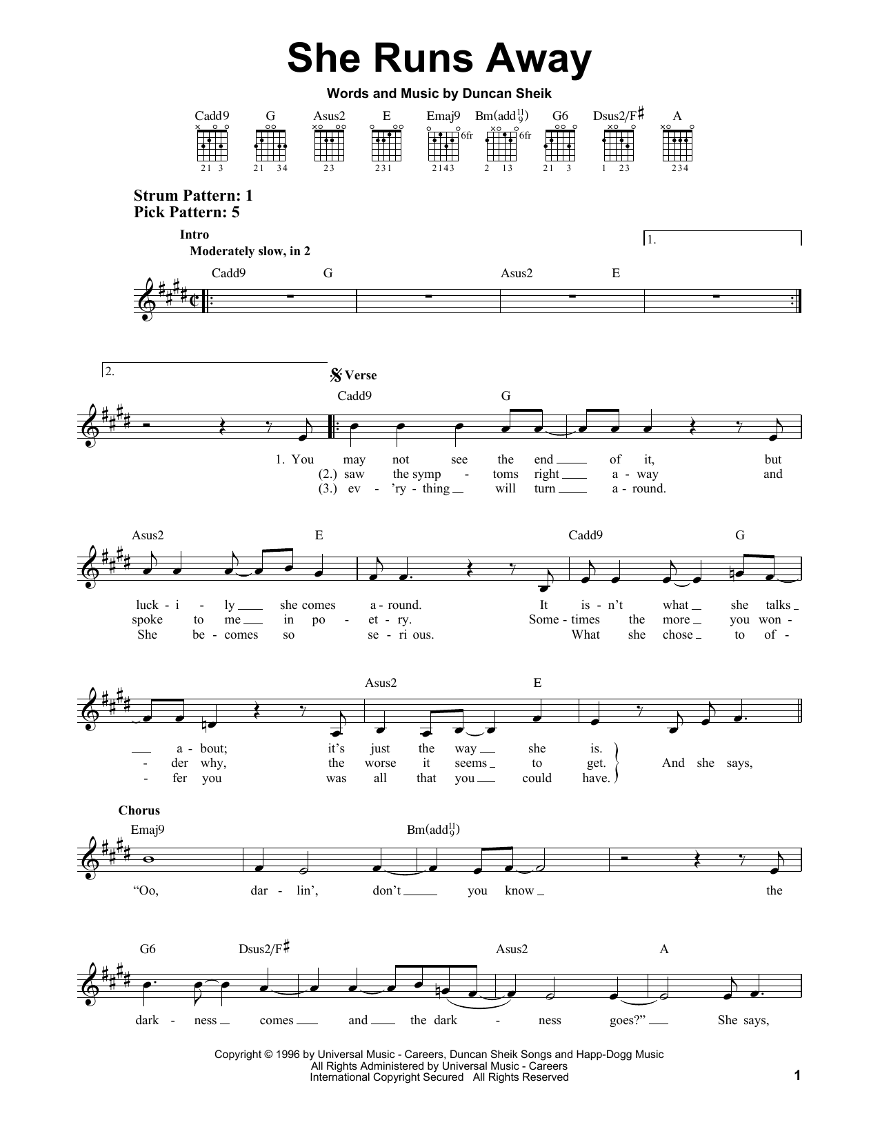 Produktbild zu: She Runs Away