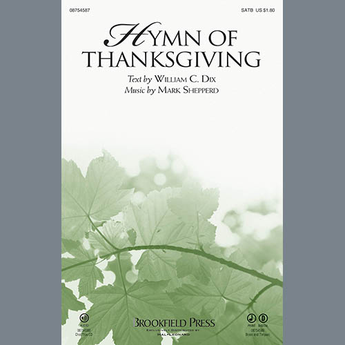 Product picture to: Hymn Of Thanksgiving - Trombone