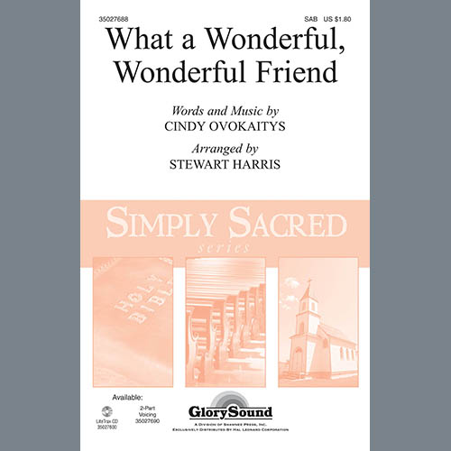 cover: What A Wonderful, Wonderful Friend, Stewart Harris, Chor