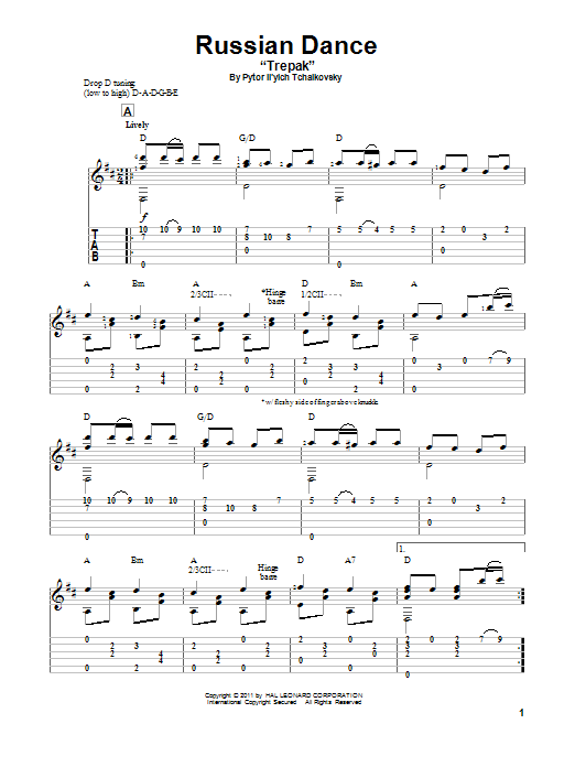 Produktbild zu: Russian Dance (Trepak) (from The Nutcracker)