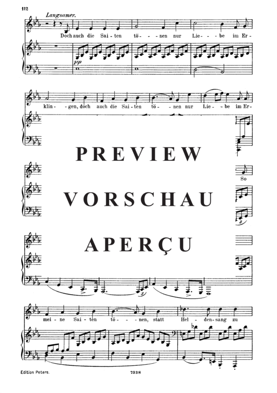 Product gallery: Page 4 of 5 An die Leier D.737, , Medium Voice and Piano