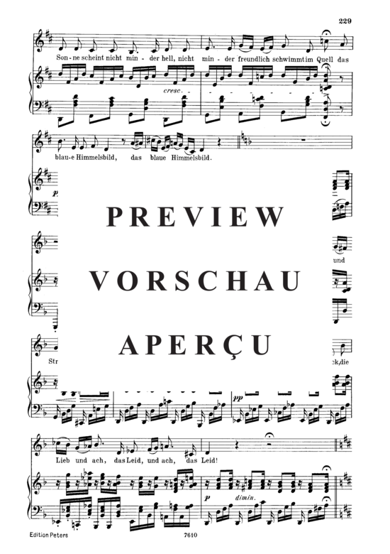 gallery: Im Frühling D.882 , , (Gesang tief + Klavier)