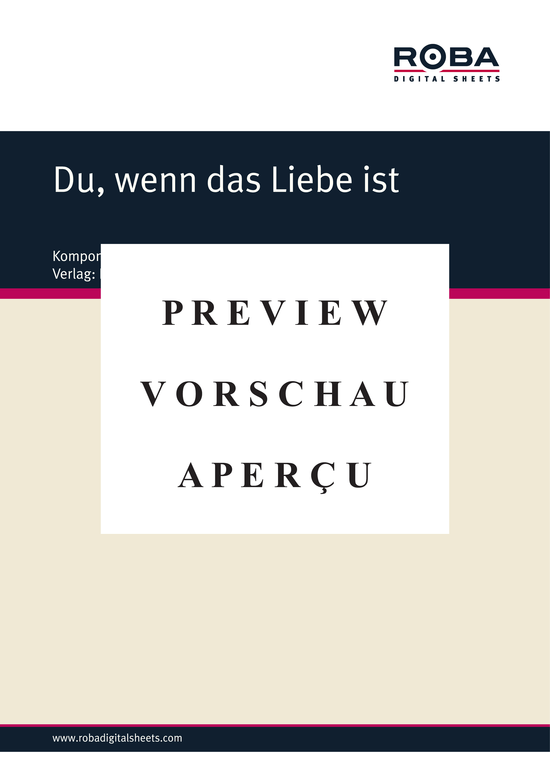 gallery: Du, wenn das Liebe ist , , (Klavier + Gesang)