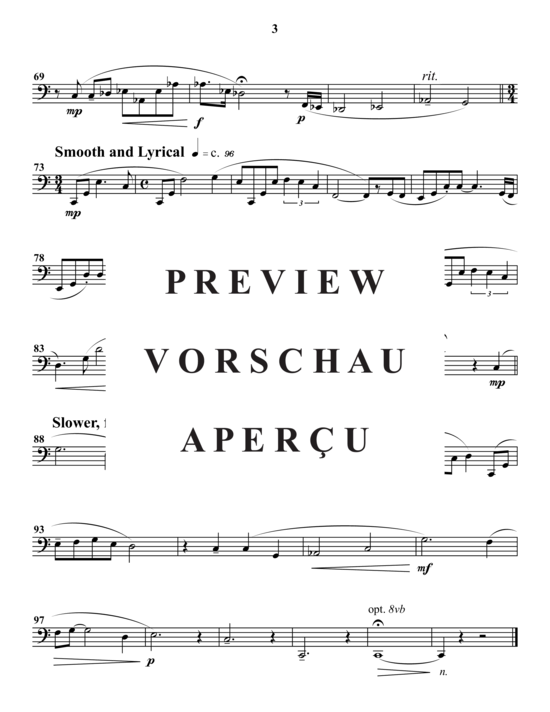 Product gallery: Page 6 of 8 First Things First , , (Bass Trombone/Tuba Solo)