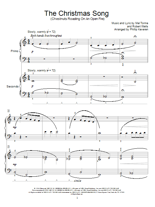 Product gallery: Page 1 of 1 The Christmas Song (Chestnuts Roasting On An Open Fire), Mel Torme