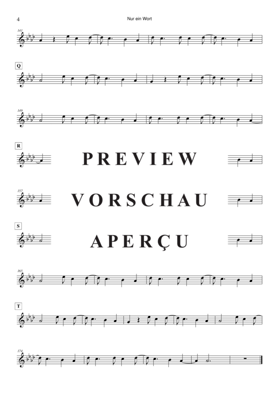 Product gallery: Page 5 of 5 Nur ein Wort - Melodie in Es, Wir sind Helden, 