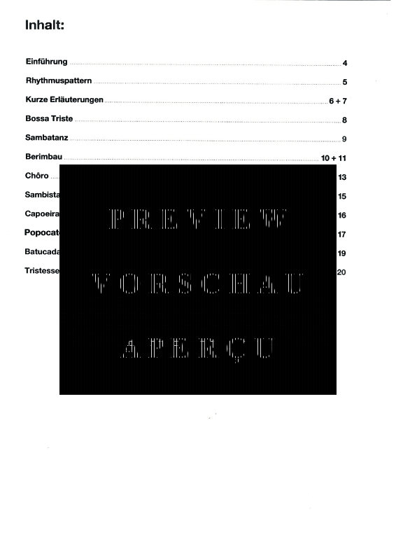 gallery: Bossa Nova für Einsteiger, , Gitarre Solo