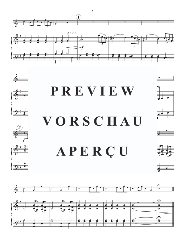 Produktgalerie: Seite 7 von 11 Sinfonia in G, , Alphorn in G und Klavier