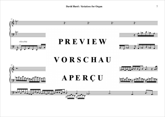 Product gallery: Page 8 of 19 Variations , , (Orgel Solo)