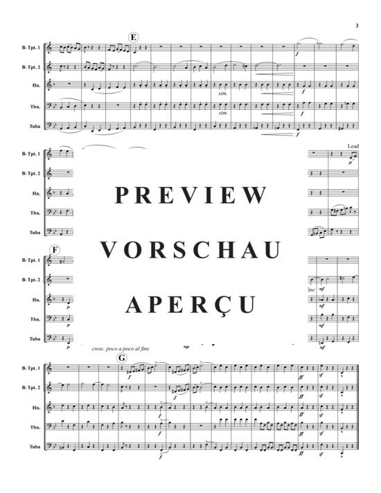 Product gallery: Page 4 of 14 Walzer aus Dornröschen Op. 66 Nr. 6 , , (Brass quintet)