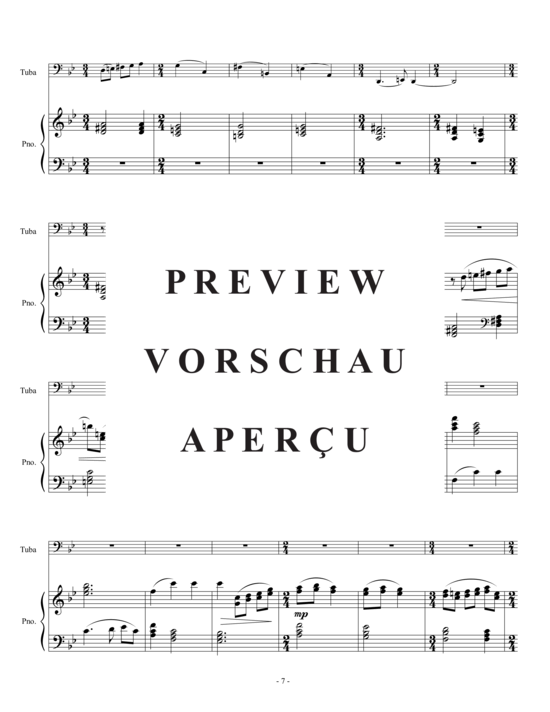 Produktgalerie: Seite 9 von 21 Tuba Concerto , , (Tuba + Klavier)