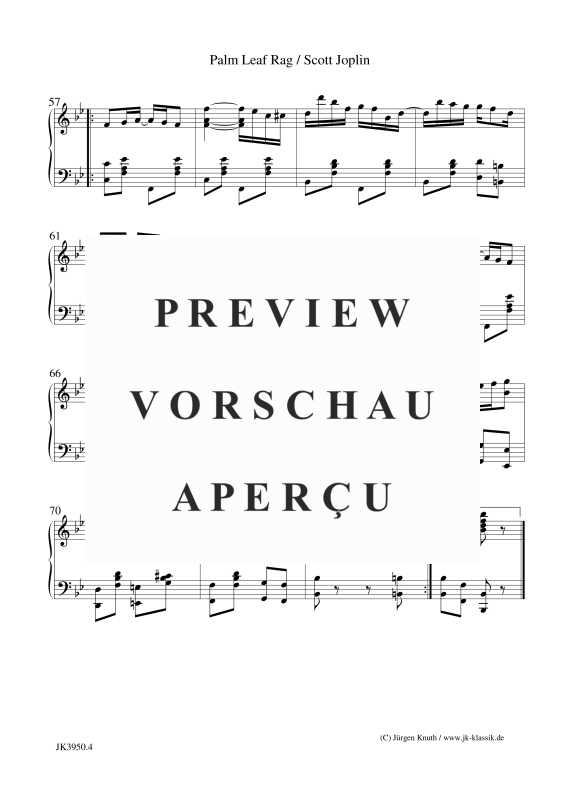 gallery: Palm Leaf Rag, , (Klavier Solo)