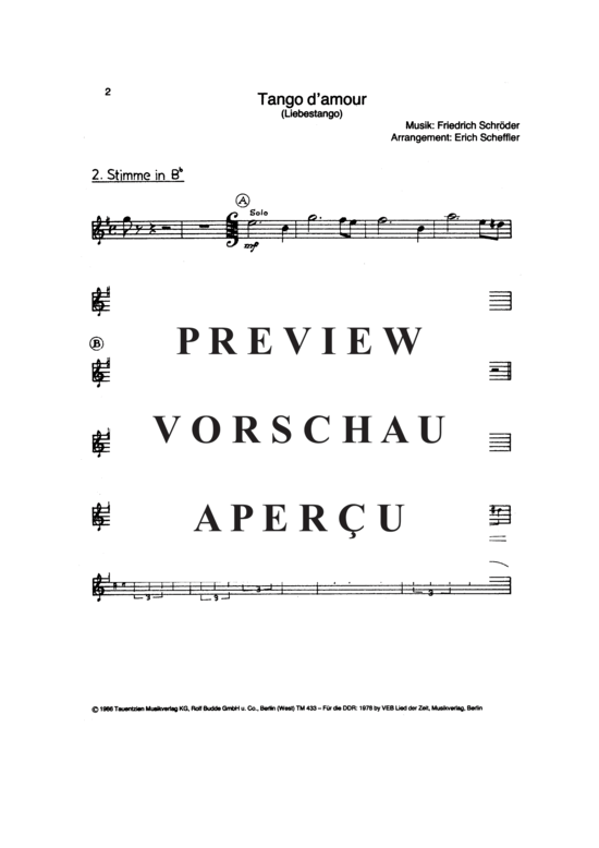 Produktgalerie: Seite 11 von 21 Tango damour, , Combo-Ausgabe komplett