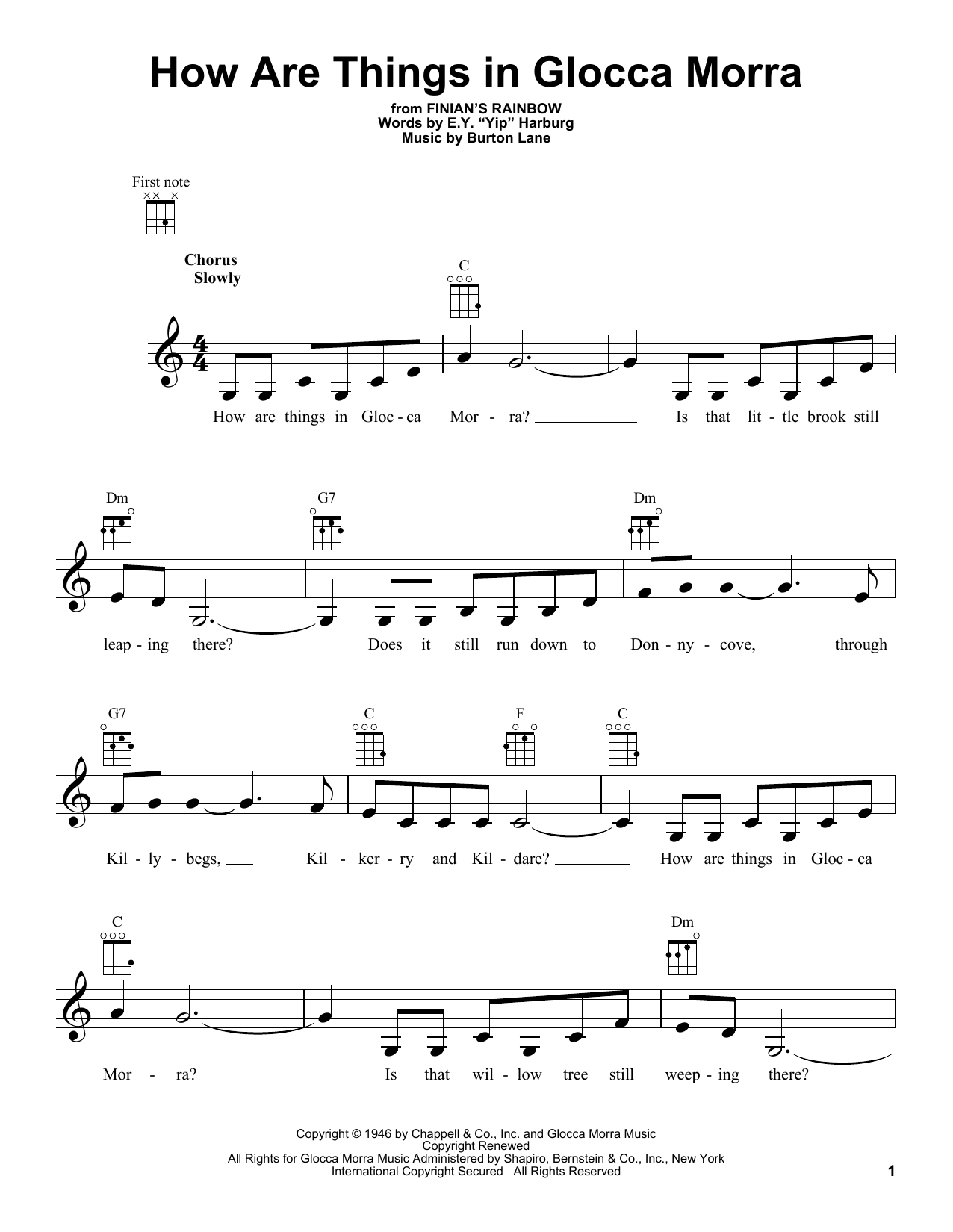 Product gallery: Page 1 of 1 How Are Things In Glocca Morra, Tommy Dorsey