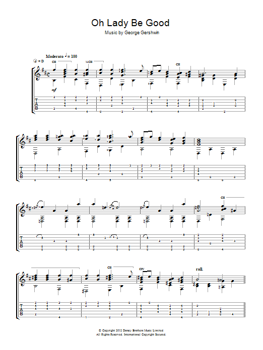 Produktbild zu: Oh, Lady, Be Good