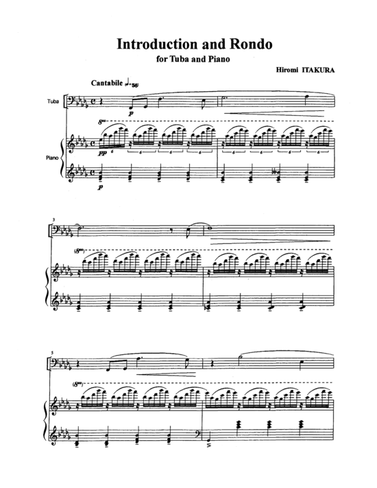Produktbild zu: Introduction and Rondo Hiromi Itakura
