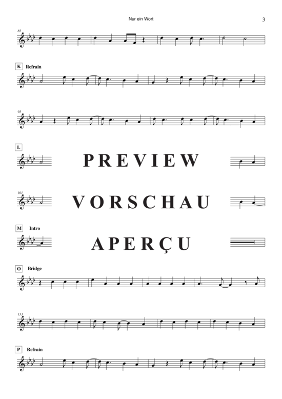 Product gallery: Page 4 of 5 Nur ein Wort - Melodie in Es, Wir sind Helden, 