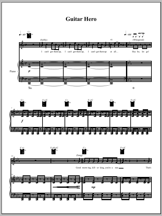Produktgalerie: Seite 1 von 1 Guitar Hero, Amanda Palmer, Gesang, Gitarre, Klavier