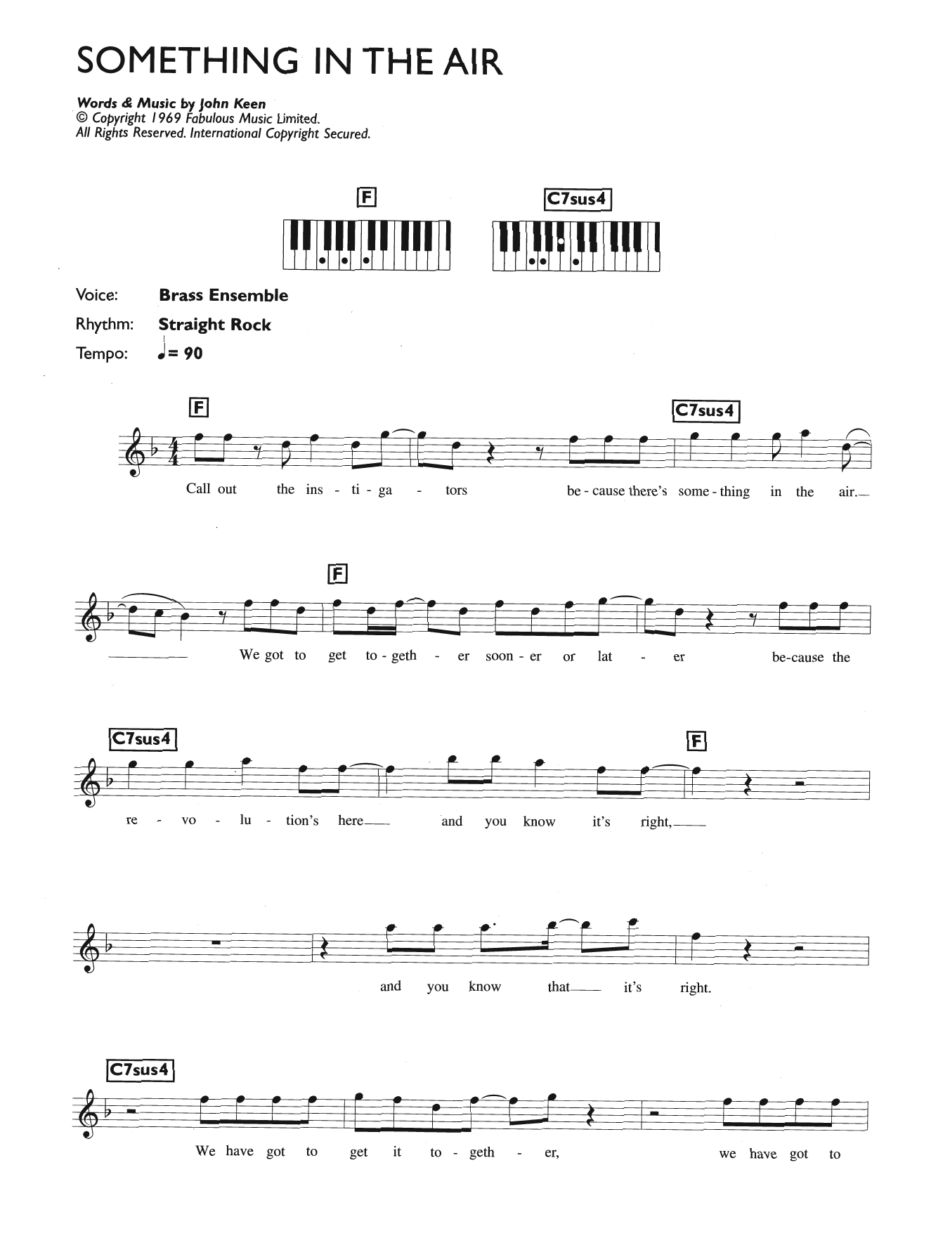 Produktbild zu: Something In The Air