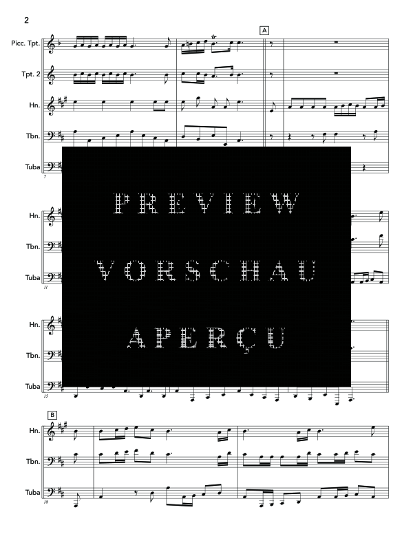 Produktgalerie: Seite 6 von 11 La Rejouissance, , (Blechbläser Quintett)