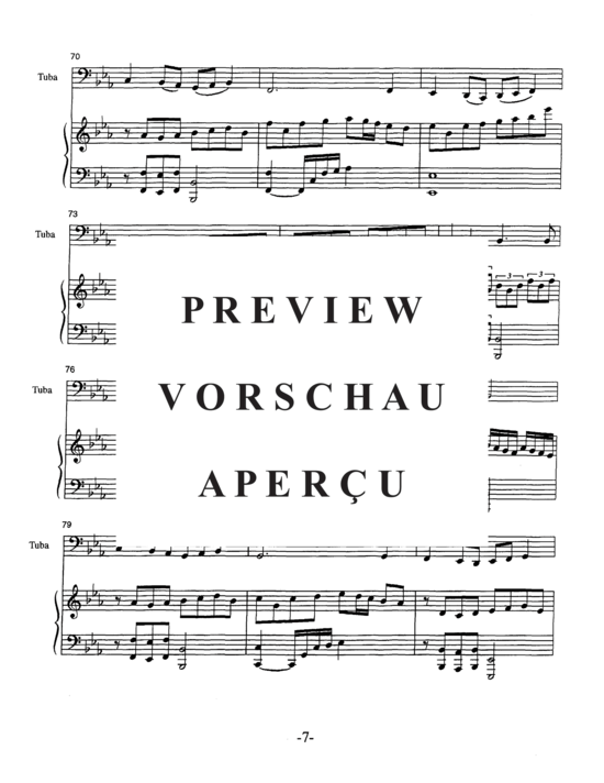 Product gallery: Page 9 of 21 Sonata for Tuba and Piano , , (tuba + piano)