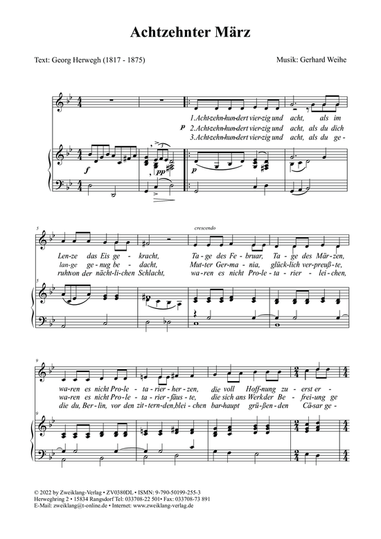 gallery: Achtzehnter März , , (Gesang + Klavier)