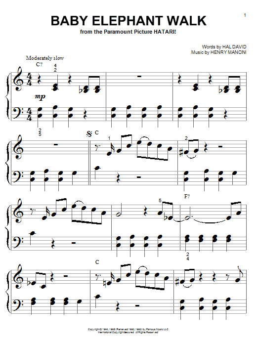 Produktbild zu: Baby Elephant Walk